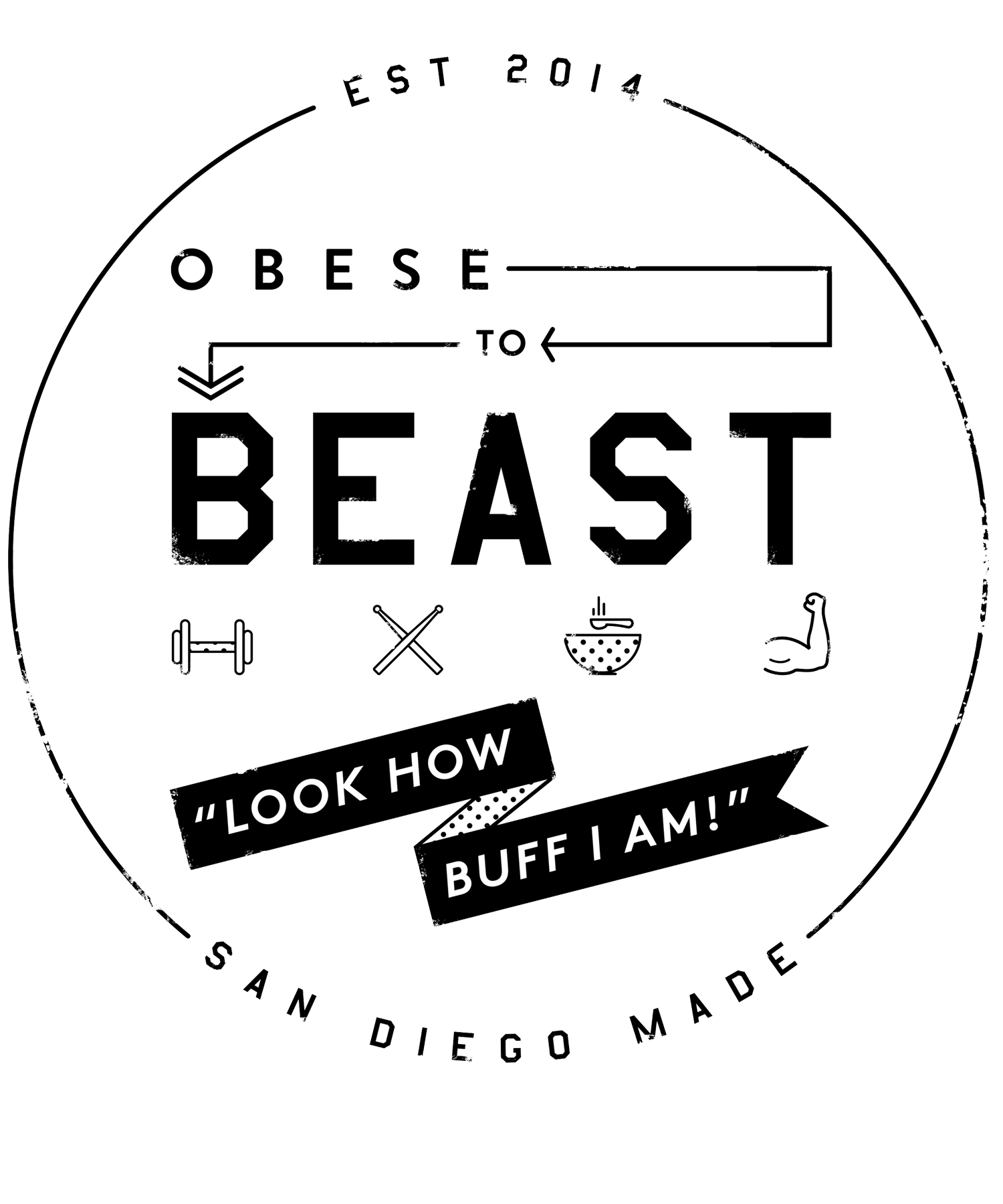 O2B Black Crest Tank